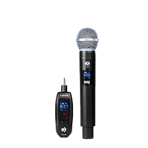 Microfone Kadosh sem Fio K 201m B6