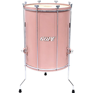 Surdo Profissional Gope Soul Rose 18"x60cm Alumínio C/ Tripé