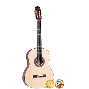 Violão Nylon Rozini Studio Clássico Acústico Fosco Rx210