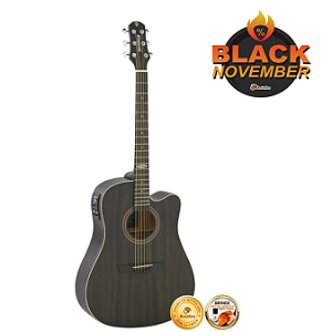 Violão Elétrico Strinberg SD200C Tobacco Folk Aço Pré SE-60