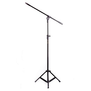 Pedestal Girafa Para Microfone Torelli Pés Dobráveis HPM51