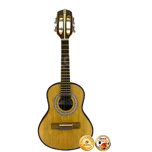 Cavaquinho Profissional Acústico Caixa Larga Marfim Toks TKS101