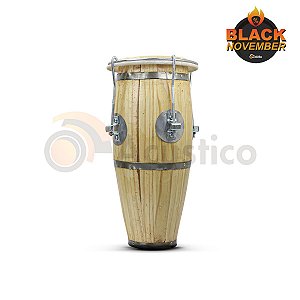 Atabaque 45 Cm Afinação Em Presilhas Aro de Metal Atq45