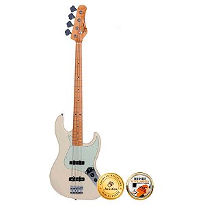 Baixo 4 Cordas Tagima Jazz Bass Olympic White TW-73