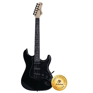 Tagima Guitarra Stratocaster TG-500BK DF Preto Woodstock