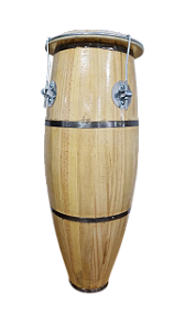 Atabaque 80 Cm Afinação Em Presilhas Aro de Metal Atq90