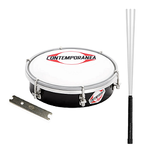 Tamborim Contemporânea Light 205LT + Baqueta 3 Pontas
