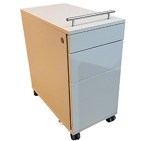 Gaveteiro de Escritório Usado Volante 3 Gavetas (1 para Pasta Suspensa)