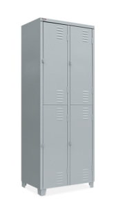 Armário de Aço Vestiário Guarda/Volume 4 Portas Grande Pitão CM GRP-4 198x40x62,5cm *Produto Novo*