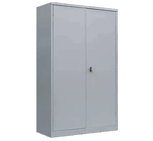 Armário de Aço 2 Portas c/ 4 Prateleiras CA-120 *#24 Maçaneta* 1,98x1,20x0,40m