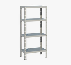 Estante de Aço Aline 4 Bandejas CH26 90x45x30cm (A/L/P)