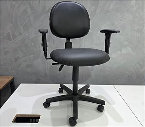 Cadeira de Escritório Usada Executiva Encosto c/ Regulagem BackSystem