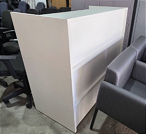 Balcão de Atendimento 1,25m x 1,10m x 0,60m *Produto Novo Montado*