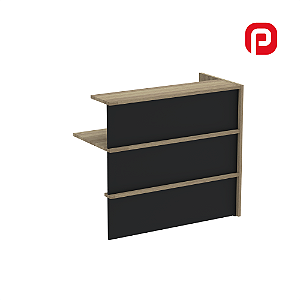 Balcão de Atendimento COMPLEMENTO 1,225m x 1,10m x 0,60m *Novo Sob Encomenda*