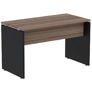 Mesa Padrão Corporativo Pé Painel e Tampo 25mm M1340 P25PP WN/PR 1,34m x 0,60m