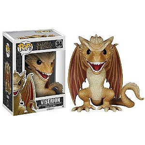 Game of Thrones Viserion Dragão 15 cm Funko Pop! #34