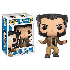 Funko Pop! X-men Logan Wolverine Vinyl Figure #185 Original