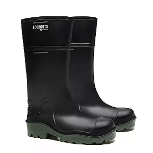 PURESAFE CANO LONGO PRETO SOLADO VERDE C/B