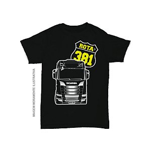 CAMISETA ROTA 381 SCANIA 124