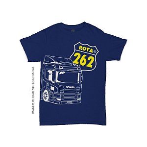 CAMISETA ROTA 262 SCANIA PZINHA