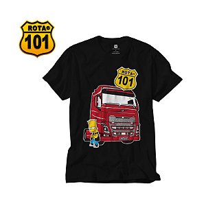 CAMISETA ROTA 101 BART SIMPSON