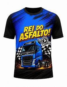 Camiseta Caminhão Volvo FH Rei do Asfalto