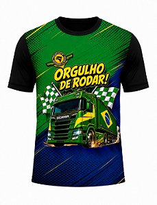Camiseta Caminhão Scania Orgulho de Rodar