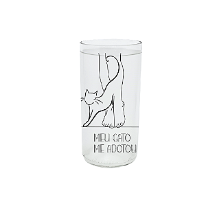 Copo Gato Afetuoso - Coleção Miau