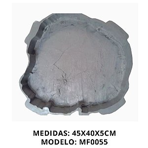 Forma Pisante Cimento Para Caminho Em Madeira - MF0055