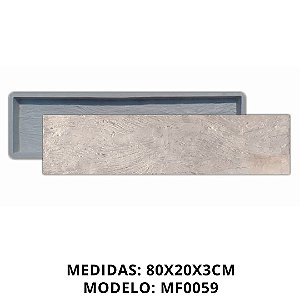 Forma Tábua para Pisante ou Dormente - MF0059