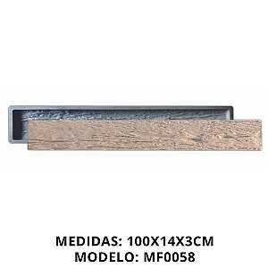 Forma Tábua para Pisante ou Dormente - MF0058