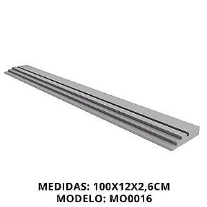 Forma Para Molduras em ABS - MO0016 12x100x2,6 cm