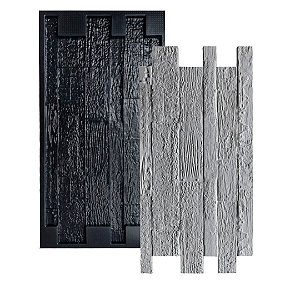 Forma De Gesso 3D Madeira em POL -  0268 100x50cm