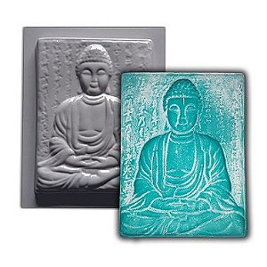 Forma Decoração Quadro Budista Gesso- D0806