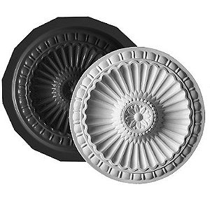 Forma Molde Para Roseta Gesso Teto Decoração - RO0001