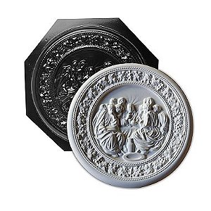 Forma Para Decoração Quadro Santa Ceia POL - D0817 34x36cm