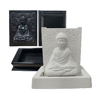 Formas Para Fabricação de Fonte de Água em Cimento Buda Pequena