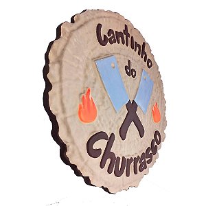 Forma Decoração Quadro Cantinho do Churrasco - D0844