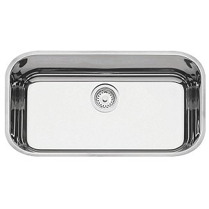 Cuba de embutir Tramontina Lavínia 56 BL em Aço Inox Polido 56x34 cm - 94054407