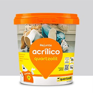 Rejunto Quartzolit Acrilico Cinza Pl 1kg