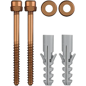 Kit/Conjunto de Parafuso de fixação com bucha 10MM cobre fosco 130 RV