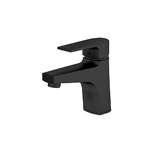 Misturador Fani Monocomando de Mesa p/ Lavatório Bica Baixa Preto Fosco 6875 BK370