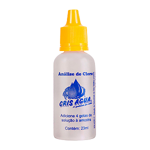 Solução 2 Cloro 23ml - Ortotolidina Cris Água