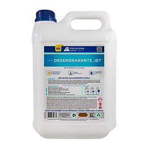 Desengraxante Alcalino Jet - Gorduras Pesadas 5 litros Policlean