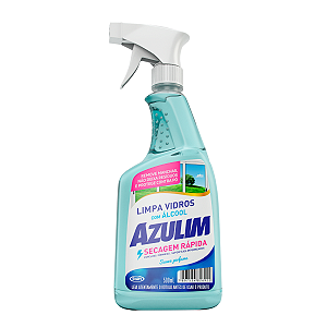 Limpa Vidros 500 ml Brilho Sem Manchas c/ Gatilho Azulim