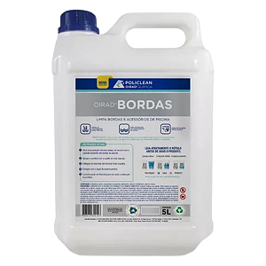 Limpa Borda Piscina Desengordurante Tira Mancha Eficaz 5lt
