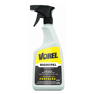 Limpador Multi Superficies Vorel Biorepel 500ml Spray com Óleo Natural