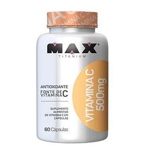 Max Cut 60 Cápsulas - Max Titanium - Mammut Suplementos e Moda Esportiva