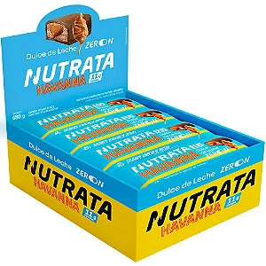 NUTRATA WHEY GREGO HAVANNA ZERO 40G DISPLAY C/ 12 BARRAS - DULCE DE LECHE