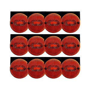 Kit 12 Lanternas Lateral 85mm Lantersul - Promoção